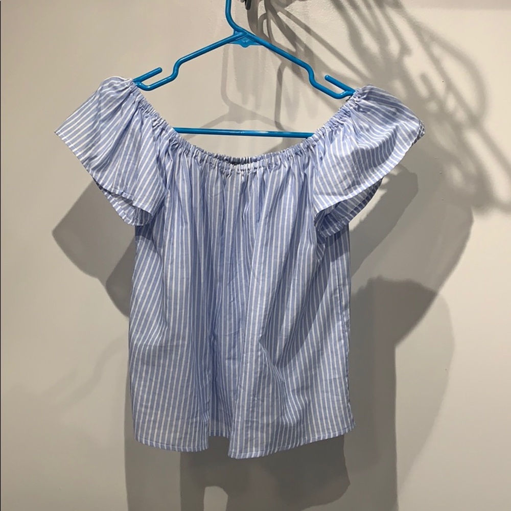 Strapless shirt